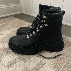 Mango Lug Sole Boots NWT